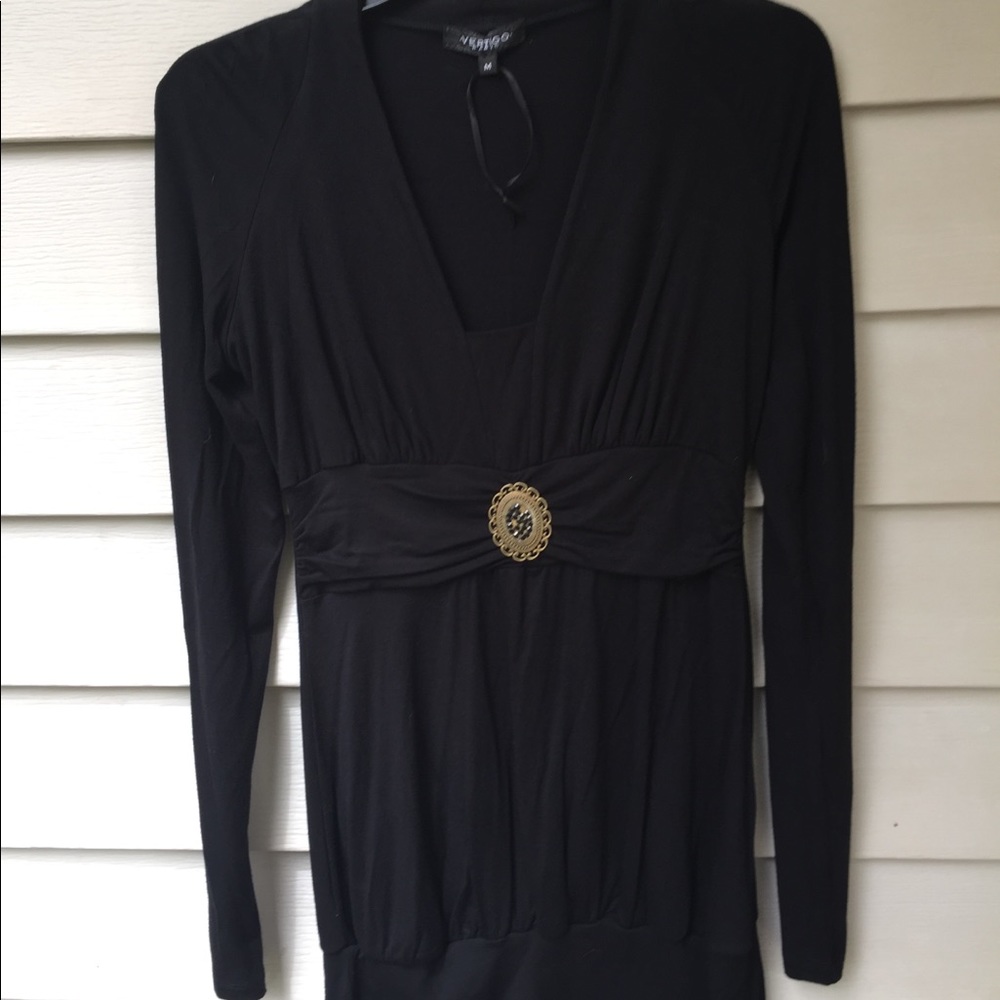 Long sleeve knit top